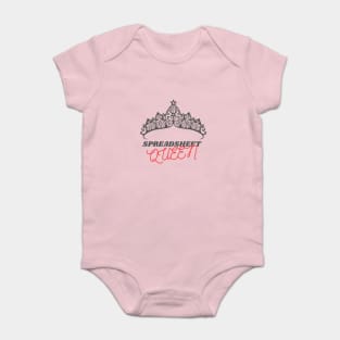 Spreadsheet Queen Baby Bodysuit